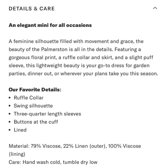 Tuckernuck Pomegranate Bloom Dalmarcton Dress - Picture 5 of 5